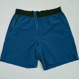 Ten Thousand The Interval Short 7" Sfoderato Bluastro Palestra HIIT Crossfit Allenamento L - Foto 1 di 11