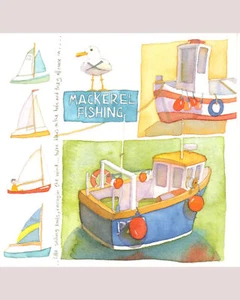 MACKEREL FISHING BOATS GREETING CARD BY EMMA BALL - Picture 1 of 1