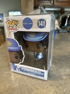 Funko POP! Ad Icons PAN AM STEWARDESS WITH BLUE BAG #141 BX44 - Picture 1 of 4