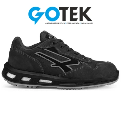 Scarpe antinfortunistiche U Power Carbon S3 SRC da lavoro UPower Red Lion pelle