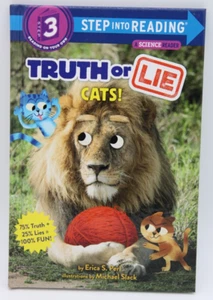 Truth or Lie: Cats (Step into Reading - Level 3 - Grade 1-3) - Hardcover NEW - Picture 1 of 15