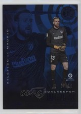 2020-21 Panini Chronicles Illusions La Liga Trophy Collection Blue /99 Jan Oblak