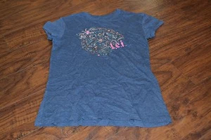 E7- L.E.I. Blue Short Sleeve Top - Picture 1 of 3