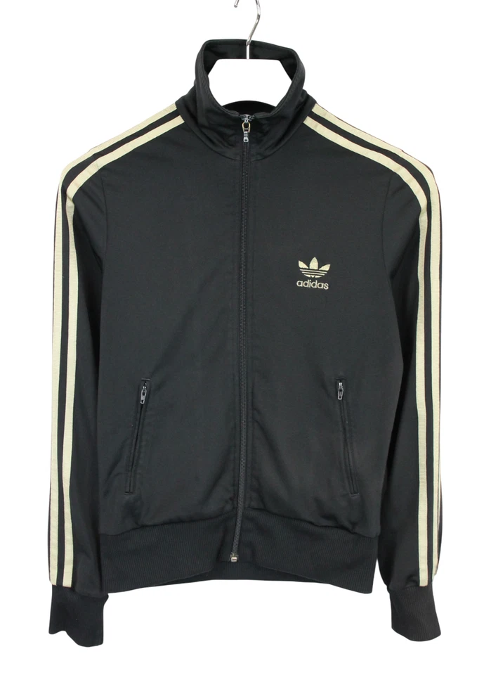 Adidas Sudadera Damas (UE) 36 Track Top Bolsillos con Cremallera Cuello Alto Logo Foto 1 de 4