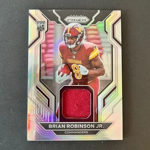 2022 Panini Prizm Rookie Gear #RG-BR Brian Robinson Jr Washington Commanders - Picture 1 of 2