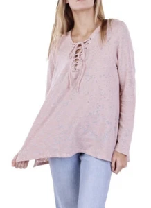 Anthropologie Maronie Hi-Low Hooded Top Size Medium New With Tags - Picture 1 of 5