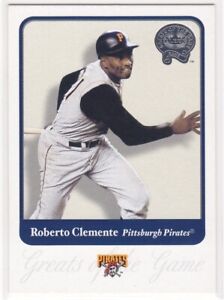 2001 (PIRATES) Greats of the Game #1 Roberto Clemente