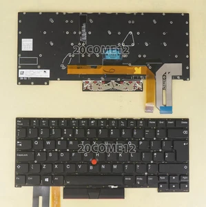 For Lenovo Thinkpad T14s Gen 1 2020 (20T0 20T1 20UH 20UJ) Keyboard backlit UK - Picture 1 of 2