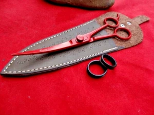 Pet 7.5" Scissors dog/cat grooming_UPWARD CURVED_Case - Picture 1 of 16