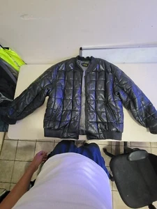 Lederjacke Echtleder Herren Bombermantel sehr schwer! Vintage - Bild 1 von 16