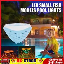 Fountain Projector Light Fish Pattern Hot Tub Spa Lamp 4 Colors Pool Accessories