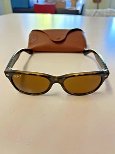 RayBan RB2132 Nuevo Wayfarer, Tortuga, Polarizado, Usado en Excelente Condición - Imagen 1 de 10