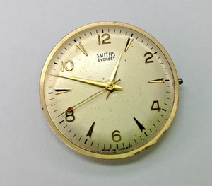 Vintage Smiths EVEREST Deluxe C.60464E Mechanical Watch Movement - Restoration - Picture 1 of 5