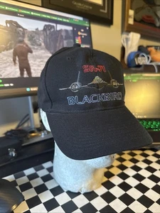  SR-71 Blackbird, USAF, Lockheed, Skunk Works ,  Strap back, Ball Cap - Picture 1 of 10