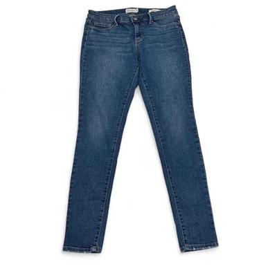 Pantalones de mezclilla Jessica Simpson para mujer 6/28 azules Kiss Me ajustados tiro alto mediano Foto 1 de 4