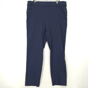 Briggs New York Hose Damen 12 Navy Pull On Slim Stretch Karriere Komfort - Bild 1 von 11