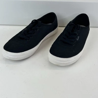 Keds Shoes Women's Champion Sneakers WF65860 Black Canvas Lace Up Size 7 - Image 1 of 4