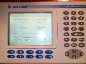 Allen-Bradley 2711P-B6M20D Panelview Plus 600 - Bild 1 von 3
