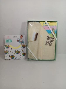 Vtg Lullaby Land Champ Sleep And Play Plus Bib Keepsake Box Newborn Gift - Picture 1 of 6