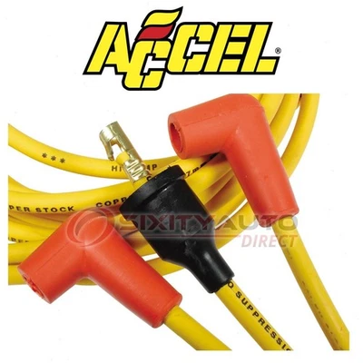 ACCEL Spark Plug Wire Set for 1973-1974 Chevrolet Laguna 6.6L V8 - Ignition yl Foto 1 de 4