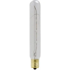 Globe Electric 70943 40 Watts T6.5 Clear Tubular Exit Sign Light Bulb- Pack Of 6 - Picture 1 of 1