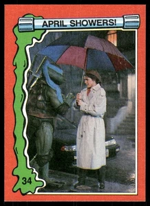 Teenage Mutant Ninja Turtles II TMNT 1991 Movie Topps Card #34 (NM) - Bild 1 von 2