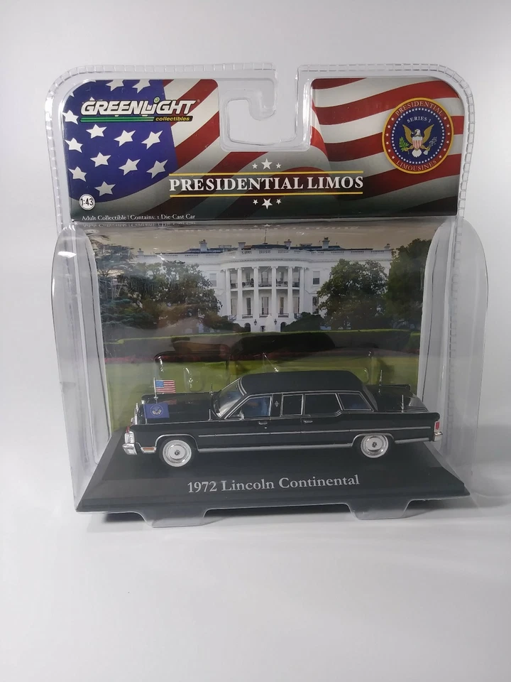 Lincoln Continental Reagan 1972 '72 máquina verde coche de persecución limusina presidencial Foto 1 de 4