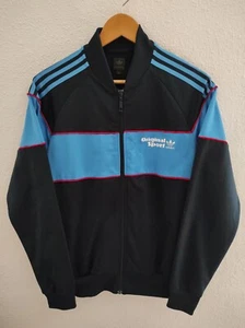 ADIDAS ORIGINAL SPORT jacket vintage shirt trikot maillot maglia sudadera M - Picture 1 of 6