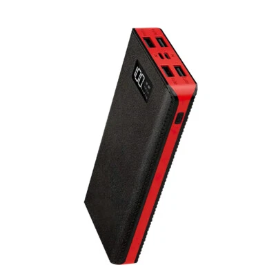 9000000mAh Banco de alimentación portátil USB LCD cargador de batería externo para teléfono celular Foto 1 de 4