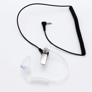 New 3.5mm Receive Clear Acoustic Coil Tube Earpiece Headset For Two Way Radio - Picture 1 of 1