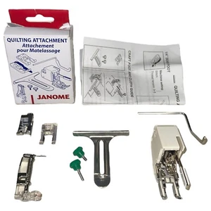 Janome Set di attacchi per trapuntatura #200100007 per macchine da cucire Janome 200-100-007 - Foto 1 di 18