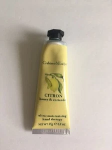 Crabtree & Evelyn Moisturizing Hand Therapy Travel 0.9 oz Citron Honey Coriander - Picture 1 of 1
