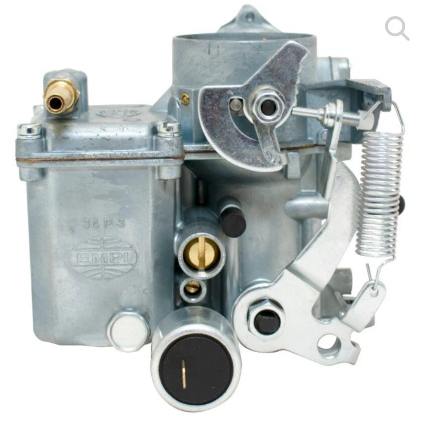 Carburador Empi 34 Pict-3 12v estrangulador para porta dupla VW Beetle - 98-1289-B - Imagem 1 de 1