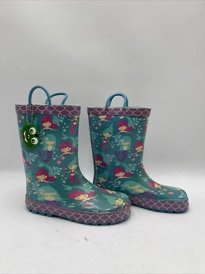 Botas de Lluvia Western Cheif Para Niña Impermeables Fácil de Prar Forradas Multicolor Talla 2 Foto 1 de 4