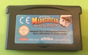🌟MADAGASCAR OP🌟NINTENDO GAME BOY ADVANCE🌟GBA🌟SP🌟DS🌟FAST UK🇬🇧¿POSTAJE?? - Imagen 1 de 2