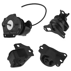 Engine Transmission Motor Mount 4pcs For Honda Accord 2.3L 1998-2002 50821S84A01 - Picture 1 of 12