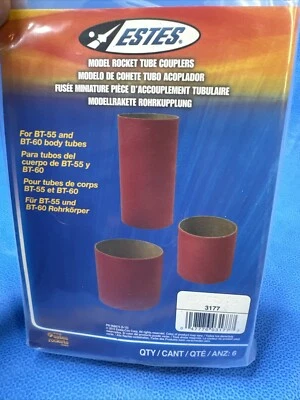 Acopladores de tubo de cuerpo de cohete Estes BT55/BT60 6 EST3177 Foto 1 de 3