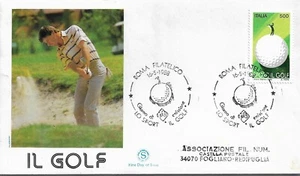 fdc Filagrano: GOLF (1988) viaggiata - Foto 1 di 1