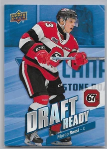 2019-20 Marco Rossi Upper Deck CHL Draft Ready Pre-Rookie # DR-7 MINNESOTA WILD - Picture 1 of 1