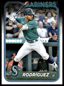 2024 Topps #44 Julio Rodríguez Seattle Mariners Baseball - Picture 1 of 2