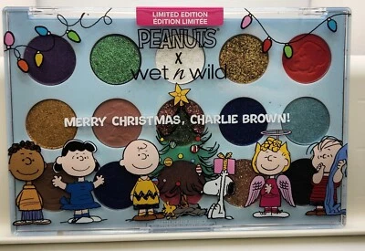 Peanuts x Wet n Wild Merry Christmas Charlie Brown Eyeshadow Palette NIP - Image 1 of 4
