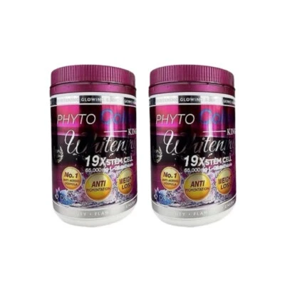 2x Phyto Collagen Sbiancamen Cellule Staminali Collagene Perdita di Peso Detox - Immagine 1 di 4