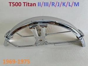 1969-1975 Suzuki T500 Front Fender. Su T500 Titan New Mud Guard. 53100-15101 Rep - Picture 1 of 24