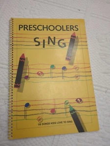 Preschoolers Sing 110 Songs Kids Love To Sing Vtg - Picture 1 of 2