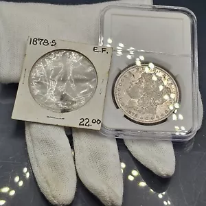 1878 S 1st Year Issue Liberty Morgan Silver Dollar Collectible US Coin Currency - Picture 1 of 7