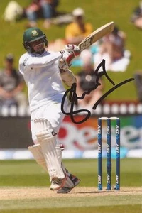 BANGLADESH: SABBIR RAHMAN SIGNED 6x4 TEST ACTION PHOTO+COA - Picture 1 of 1