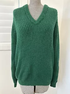 Vintage Plus Size Unisex Men’s Women’s Knit Jumper Sweater Wool Blend 20 22 24 - Picture 1 of 11