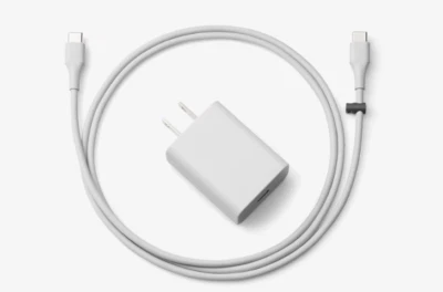 Original Google Pixel 6 / 6 Pro 18W Rapid Wall Charger & USB-C to USB-C Cable - Image 1 of 3