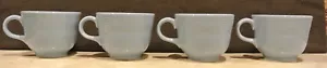 4 Fiesta Periwinkle Light Blue Fiesta Cups Homer Laughlin Fiesta Ware - Picture 1 of 5