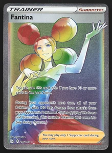 Fantina 206/196 Lost Origin Rainbow Secret Rare NM Pokemon Card - Picture 1 of 2